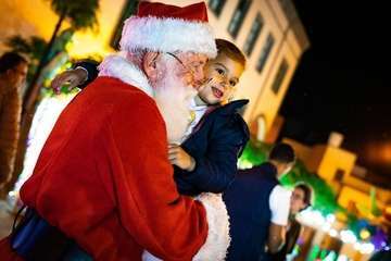  La Casa de la Navidad de Telde hace volar la ilusión de los más pequeños de la ciudad/TA.